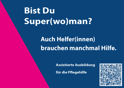 Postkarte "Bist Du Super(wo)man?"