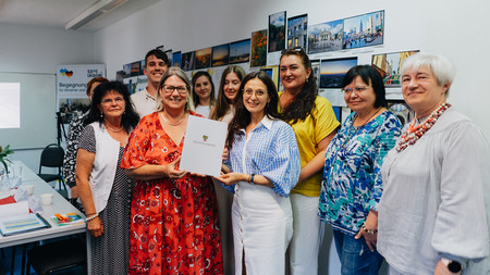 Staatssekretärin Möbbeck besucht Save Ukraine Halle
