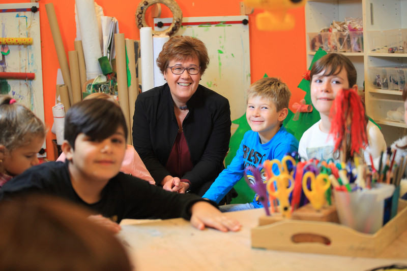 Ministerin Grimm-Benne besucht Kindertageseinrichtung
