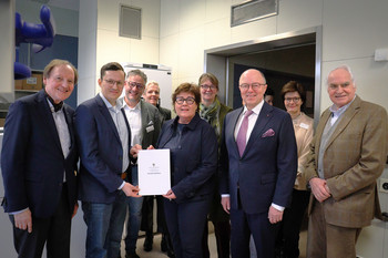 Bescheidübergabe Johanniter-Krankenhaus Stendal