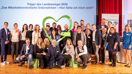 27 Unternehmen mit Landessiegel „Mitarbeiterorientiertes Unternehmen“ ausgezeichnet