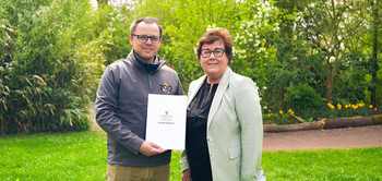 Ministerin Grimm-Benne im Magdeburger Zoo übergibt den Förderbescheid