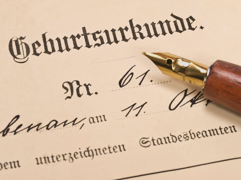 Geburtsurkunde